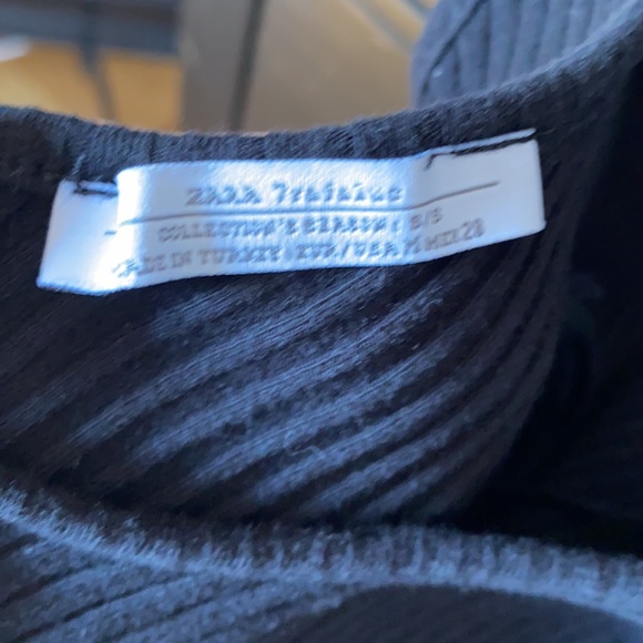 Black Zara Small Bodysuit - Picture 3 of 3